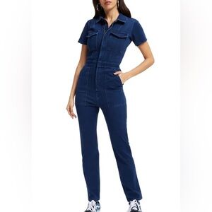 Good American Denim Jumpsuit
